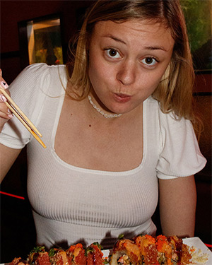 Amber Moore Sushi Nights Zishy