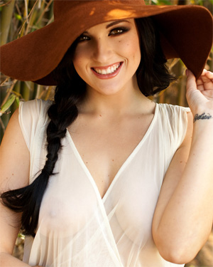 Kaya Danielle Sheer Dress Playboy