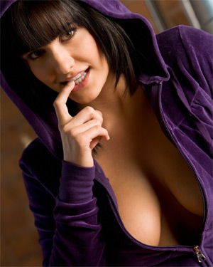 Lindsey Alvarez Purple Hoodie