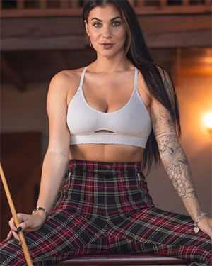 Roxy Mendez Trick Shot Skin Tight Glamour