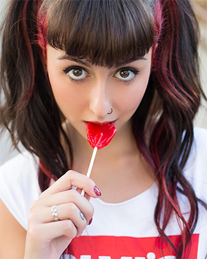Sejmet Strawberry Lollipop Suicidegirl