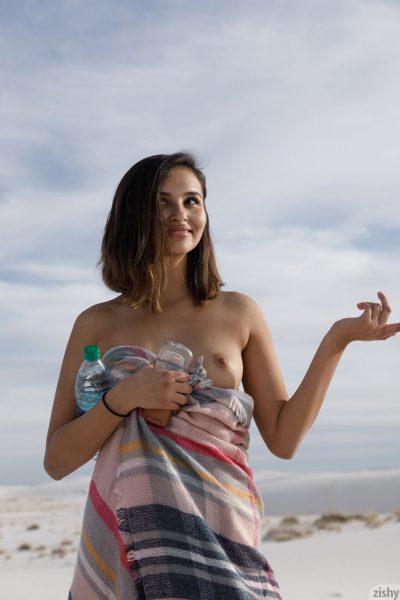 Alejandra Cobos White Sands Nude Zishy