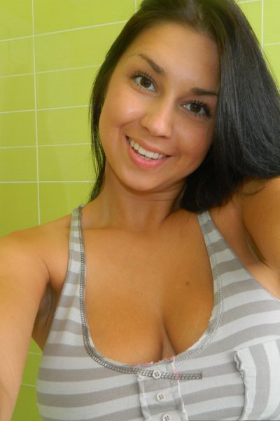 Aubrey Paige Bathroom Selfies