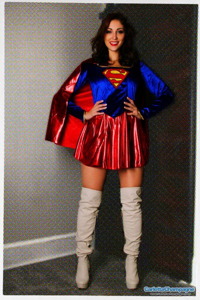 Carlotta Champagne Supergirl Costume