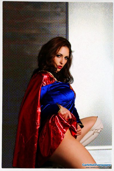 Carlotta Champagne Supergirl Costume