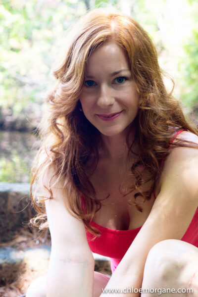 Chloe Morgane Redhead In Nature