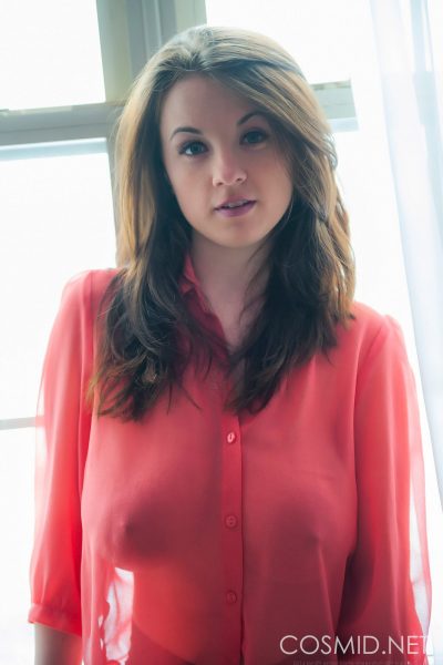 Emily Born Pink Sheer Shirt Cosmid