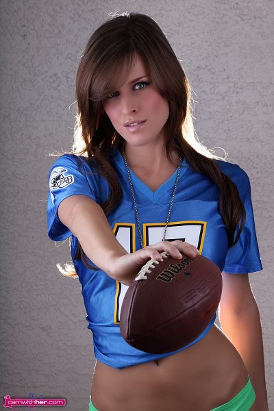 Femme Fetish Football Fan