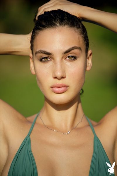 Gena Miller Wet Bikini Playboy