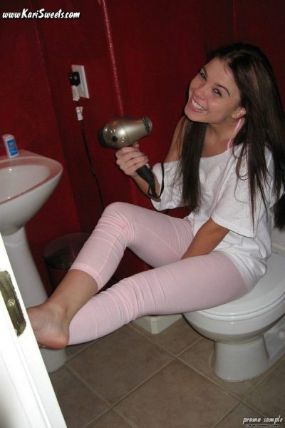 Kari Sweets Caught On The Toilet