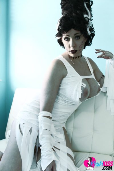 Kayla Kiss Bride of Frankenstein
