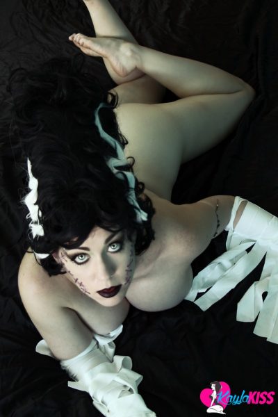 Kayla Kiss Bride of Frankenstein