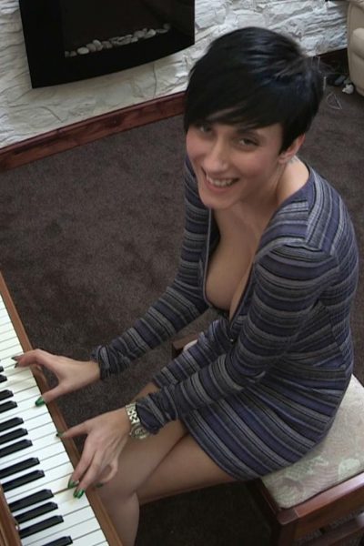 Kim Piano Downblouse Loving