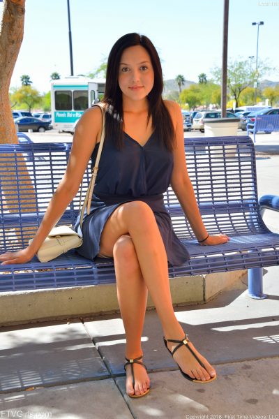 Leanna FTV Flashing At The Mall