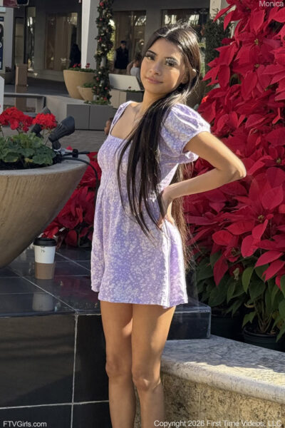 Monica On The Furniture FTV Girls