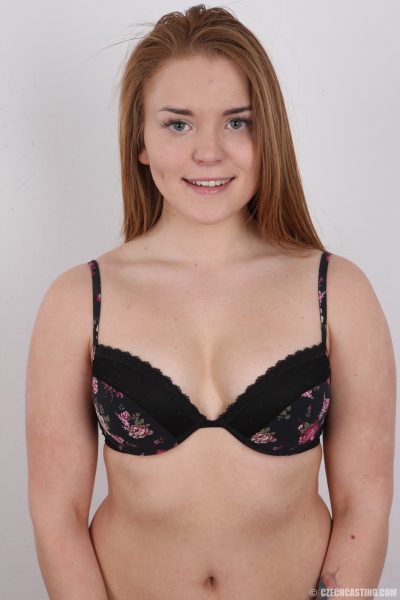 Natalie Cute and Perky Czech Casting