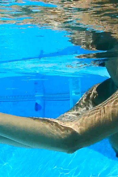 Nikki Sims Swimming Naked