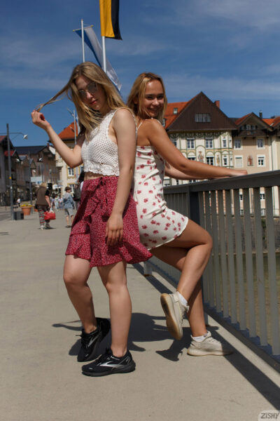 Nyla and Lark Stuck In Deutschland 1 Zishy
