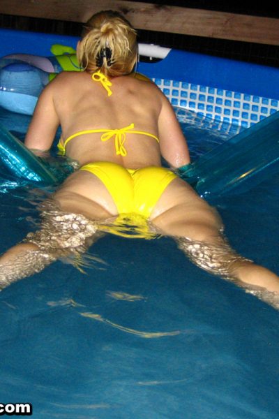 Pattycake Candid Pool Night