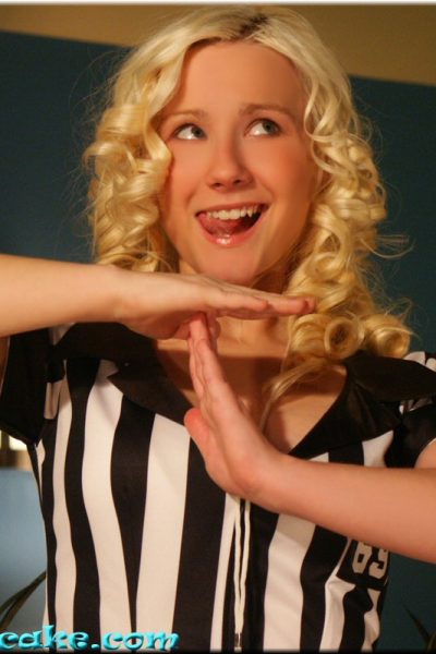 Pattycake Referee Strips Naked