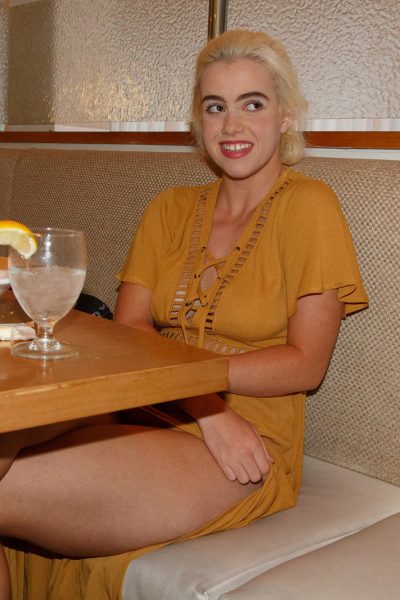 Peach Kennedy Lunch Date Zishy