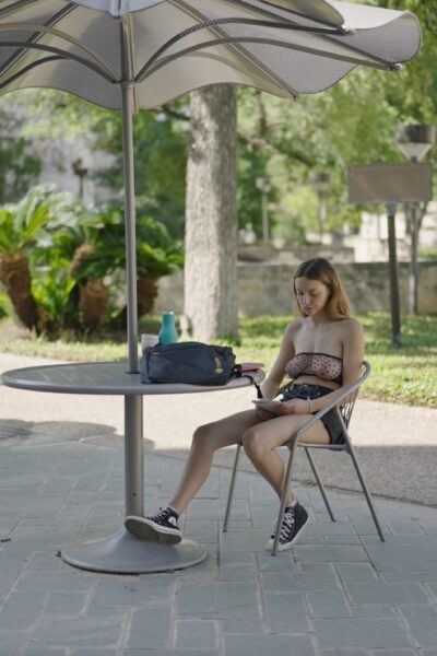 Rachel College Flasher Braless Forever