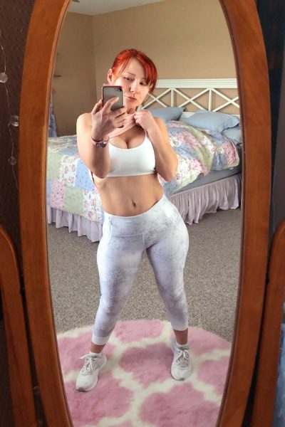 Sexy Pattycake Mirror Selfies