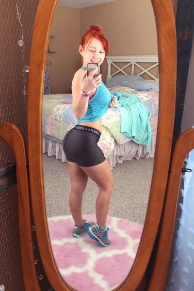 Sexy Pattycake Mirror Selfies