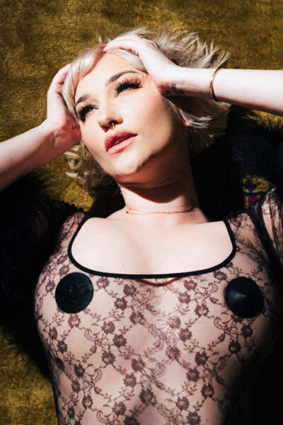 Skye Blue Sheer Attraction Playboy