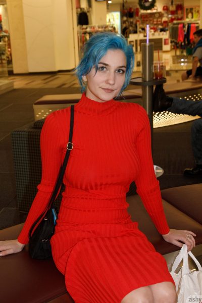 Skye Blue Tight Dress Zishy